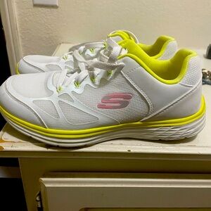Skechers with memory foam wide fit